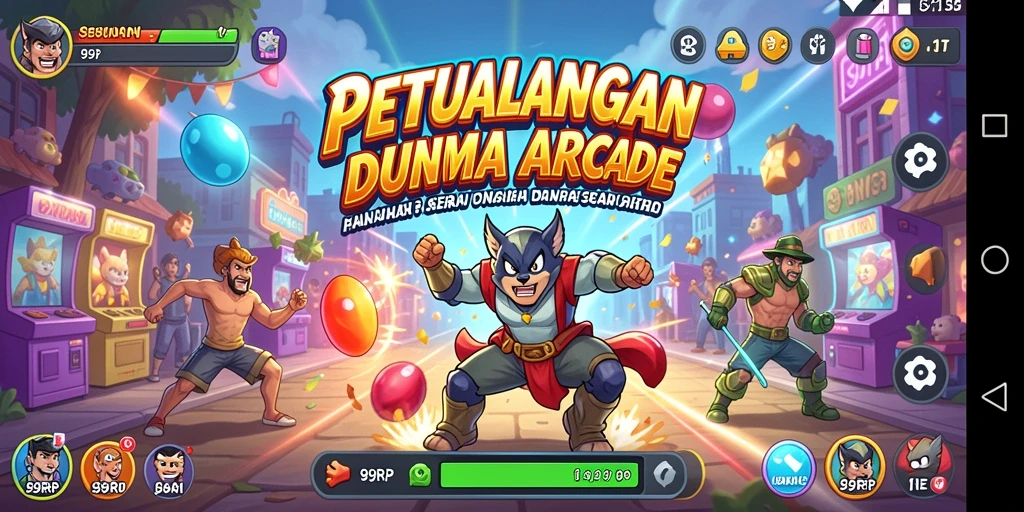 Gameplay seru 99RP dengan tantangan mengasyikkan.