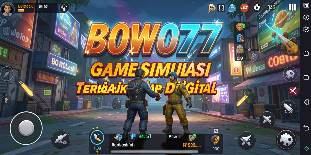 Tampilan menarik dari gameplay BOWO77 yang penuh warna.