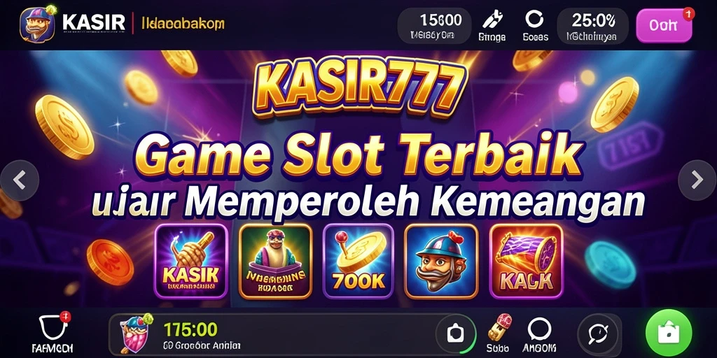 Screenshot gameplay KASIR777 yang menarik dan penuh warna.