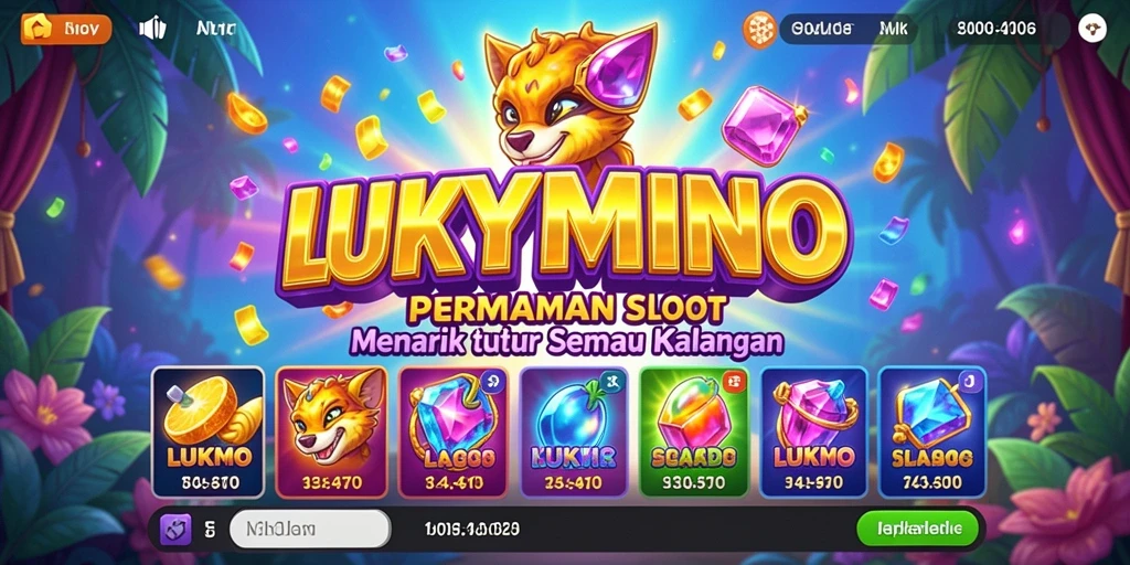 Gameplay menarik di slot LUKYMINO yang menggoda.