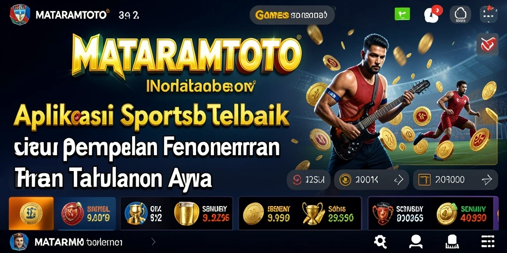 Screenshot utama MATARAMTOTO menunjukkan pengalaman taruhan yang menarik dan interaktif.