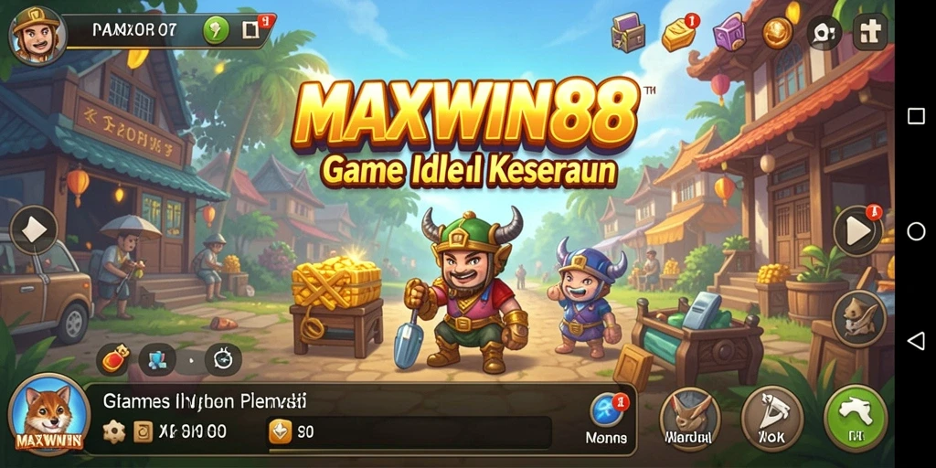 Tampilan gameplay MAXWIN88 yang menarik dan sederhana.