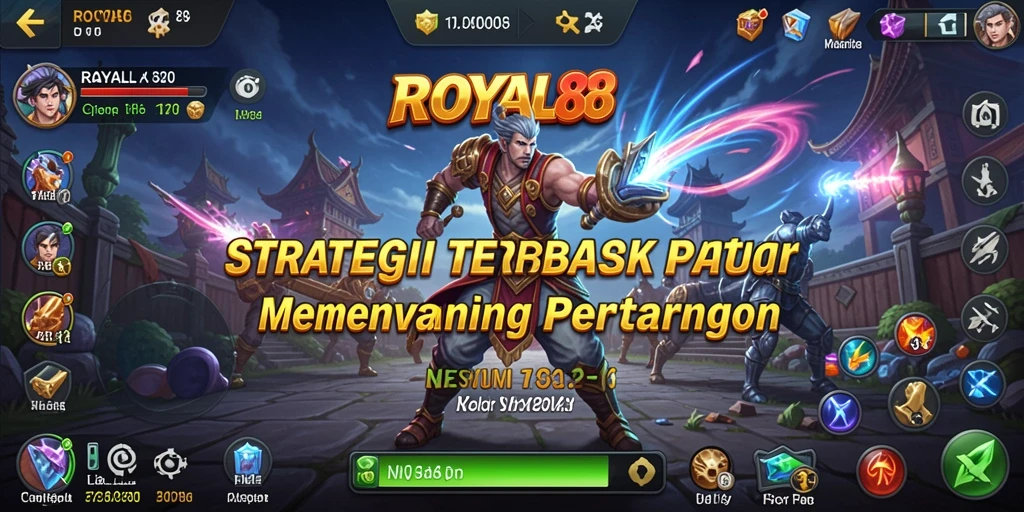 Tampilan gameplay menarik dari ROYAL88 yang penuh strategi.